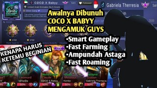 Astaga, ketemu Top global Rank COCO X Babyy & Gabriela Therresia, Ampundah ngelawannya