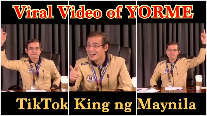 Mayor Isko Moreno Trending VIdeo - Biglang Napa TikTok #TikTok #Yorme #MayorIsko