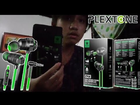 Plextone G23 Gaming Earphones UNBOXING & REVIEW [MIC TEST] -TAGALOG