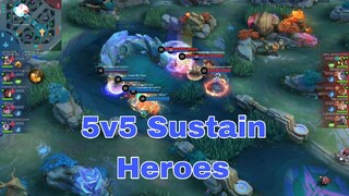 5v5 Sustain Magic vs Physical Damage. Intense Battle