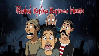 Kompilasi Lucu Reaksi Ketika Bertemu Hantu