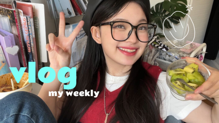 vlog｜美美干饭+一些二次元痛柜装修