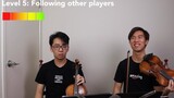 [Cuộc sống] [Violin] 8 cấp độ đếm còn lại (Noob đến Pro)