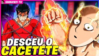 METAL BAT VAI DESCER O CACETE! SAITAMA TERÁ QUE AJUDAR! One punch man 209 - WEBCOMIC 131