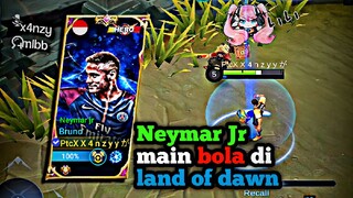 Ketika NEYMAR JR main Bola di land of dawn