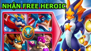 Quá Ngon Cầy QUEST Nhận Free Rồng Heroic HIGH Star Dragon - Dragon City Top Game Android Ios