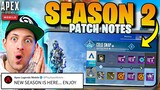 *NEW* SEASON 2 PATCH NOTES AND BATTLEPASS FIRST LOOK (Apex Legends Mobile)