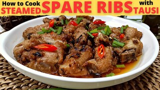 STEAMED SPARERIBS WITH BLACK BEANS | Spare Ribs With Black Beans | Dim Sum Spare Ribs  RECIPE