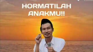orangtua wajib menghormati anaknya, memberikan rasa nyaman untuk keluarganya