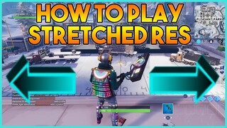 How To Play Stretched Resolution in Fortnite Chapter 2 [2020]