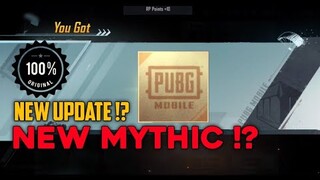 NEW UPDATE !? NEW MYTHIC 🔥 Best Luck Crate Opening PUBG Mobile KR