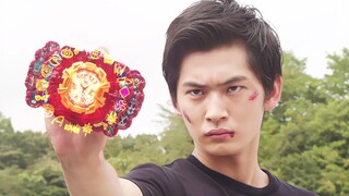 The most powerful form of the second rider in the entire series of Kamen Riders