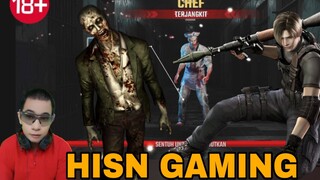 zombie koki yg bikin kesel. tembak membagi buta