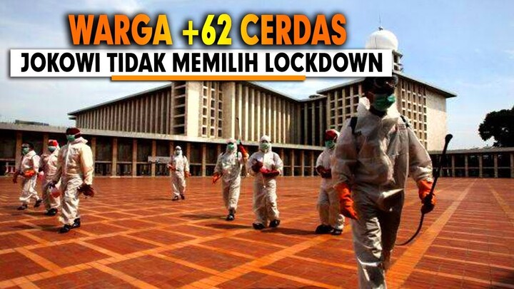 NETIZEN CERDAS ! BONGKAR KENAPA JOKOWI TIDAK LOCKDOWN