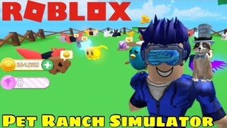 Xây dựng trang trại nuôi nhiều PET KHỦNG *Pet Ranch Simulator* (Roblox)