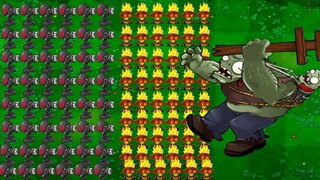 Plant vs Zombies ✔️Gatling Pea vs 9999 Zombies-- PVZ funny moments  2022 🅿191