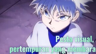 Pesta visual, pertempuran yang membara