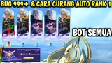 BUG 999+ POIN CARA CURANG AUTO RANK 1 MUSUH BOT STAGE 2 DI 515 CARNIVAL PARTY MOBILE LEGEND | BUG ML