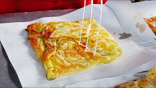 ROTI With Sweetened Condensed Milk Thailand Street Food