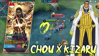 CHOU SKIN AS ADMIRAL KIZARU SCRIPT - MOBILE LEGENDS