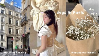 PARIS VLOG🍞: exploring the city, palace of versailles, friends etc..