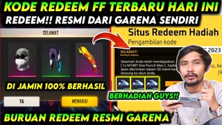 KODE REDEEM FREE FIRE TERBARU 5 JUNI 2023 HARI INI