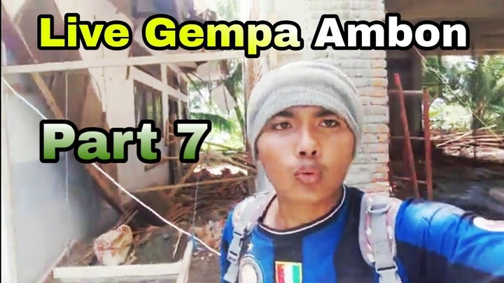 Gempa Waai Ambon, hari kedua  "27 September 2019" Part VII "warga  mengungsi"