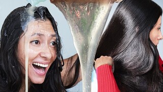 I Used A Flaxseeds Gel Hair Mask On My Hair Every Day For 7 Days