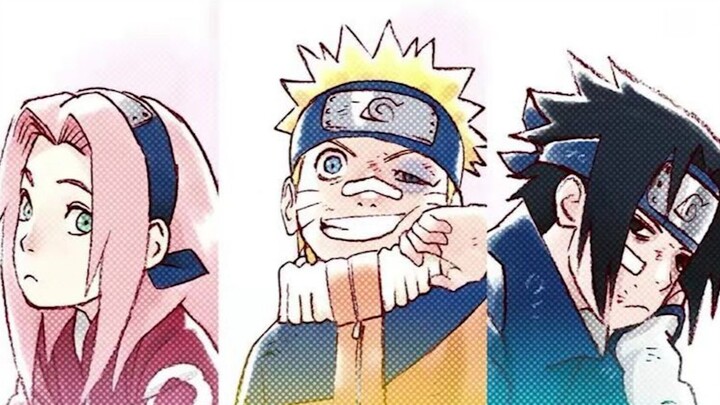 「NARUTO」  第七班参上