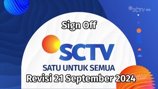 Sign Off SCTV - Indonesia Pusaka (2016; Revisi 21 September 2024)