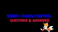 Tails' Q&A Video