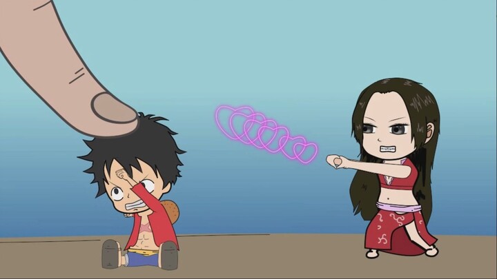 Chibi One Piece VS Finger - Fan Animation