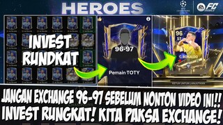 JANGAN EXCHANGE 96 - 97 SEBELUM NONTON VIDEO INI!! INVEST RUNGKAT!! KITA PAKSA EXCHANGE EA FC MOBILE