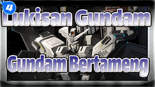 [Lukisan,Gundam],Gundam,Bertameng,Dengan,Empat,Perisai!,Kekuatan,Luar,Biasa!_4