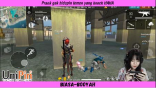 Prank gak hidupin temen yang lagi knock hehehe