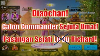 Build Talent & Pasangan Diaochan! Calon Commander Epic Sejuta Umat! Rise of Kingdoms Indonesia