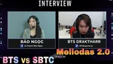 Bảo Ngọc Phỏng Vấn DarkTharr Sau Chiến Thắng BTS vs SBTC                       Thầy Giáo Ba Reaction