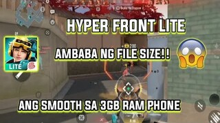 Hyper Front Lite | Kaya ba ng 3GB RAM Phone? | Valorant Mobile