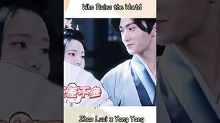 [𝘌𝘹𝘤𝘭𝘶𝘴𝘪𝘷𝘦 𝘉𝘛𝘚] Zhao Lusi &nYang Yang at the filming set of WRTW