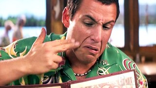 Adam Sandler pretends he can't read (but why ?) | 50 First Dates | CLIP