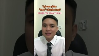 TẠI SAO PHIM "MAI" LẠI THÀNH CÔNG DỮ VẬY?? Bật mí cách Trấn Thành làm phim!