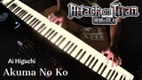 Ai Higuchi - Akuma No Ko (Attack on Titan Final season Part 2) Cover Piano