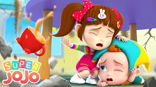 It's an Earthquake! | Safety Tips for Kids + More Nursery Rhymes & Kids Songs - Super JoJo