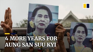 Myanmar junta sentences Aung San Suu Kyi to another 4 years over walkie-talkies and coronavirus