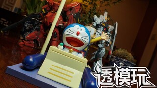 【透模玩速拼】带我走吧小叮当！时光机和机器猫 万代Figure-rise 哆啦A梦 时光机 拼装哆啦A梦 拼装时光机 阿然透模玩 周杰伦 童年