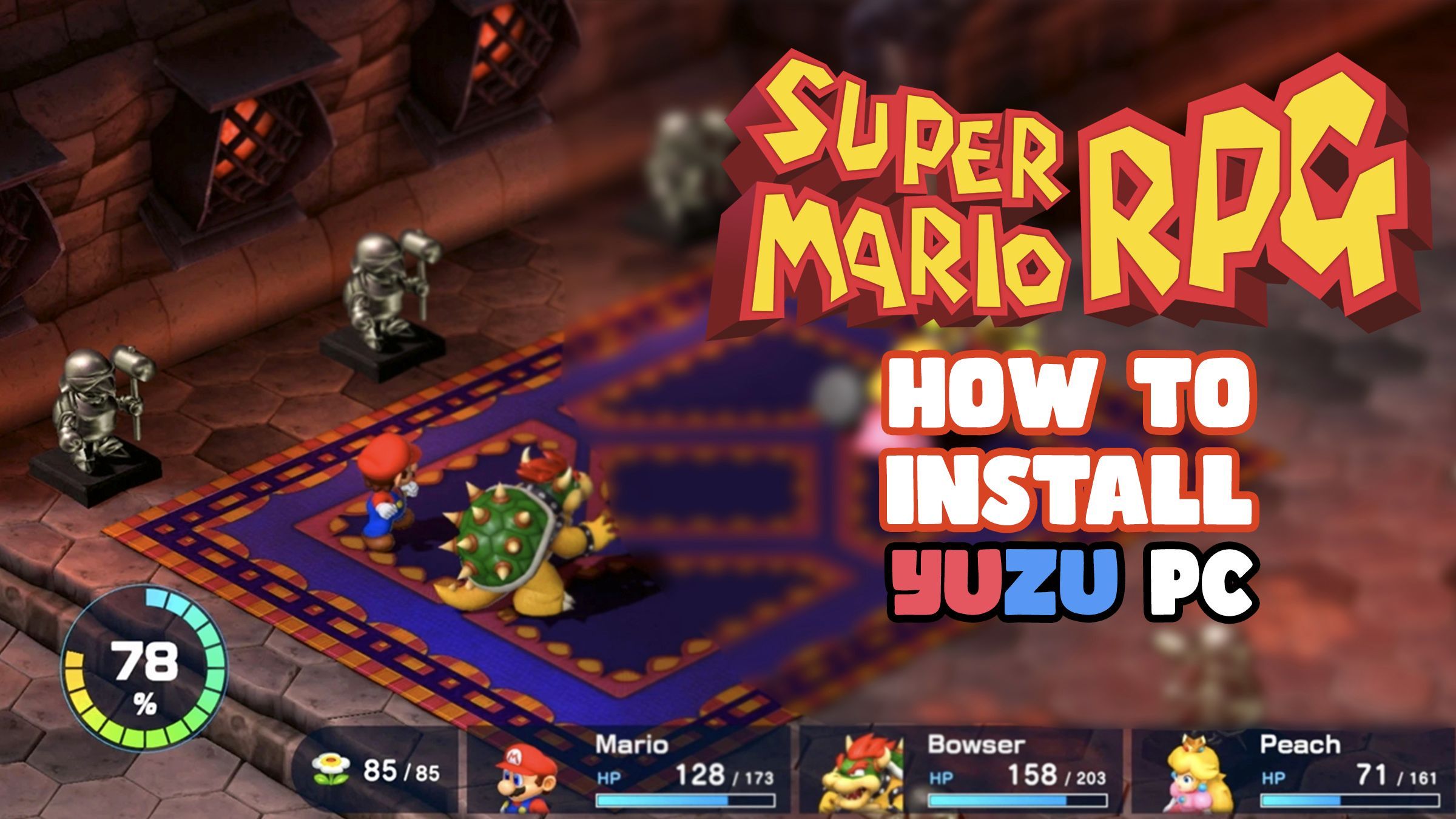 Super Mario RPG Leaks and is Already Being Played on PC Via Yuzu
