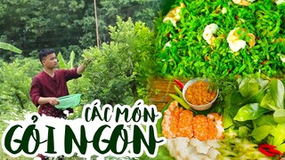 Anh Nông Dân Làm Các Món GỎI Siêu Dễ Tại Nhà