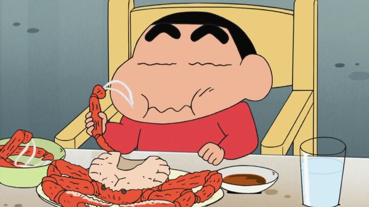 Crayon Shin-chan Gourmet Edition [Octopus balls, soba noodles, mushrooms, rice, pork belly, radish, 