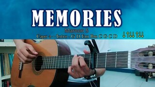 Memories - Maroon 5 - Guitar Chords