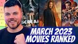 Best and Worst Movies of March 2023 RANKED (Tier List)